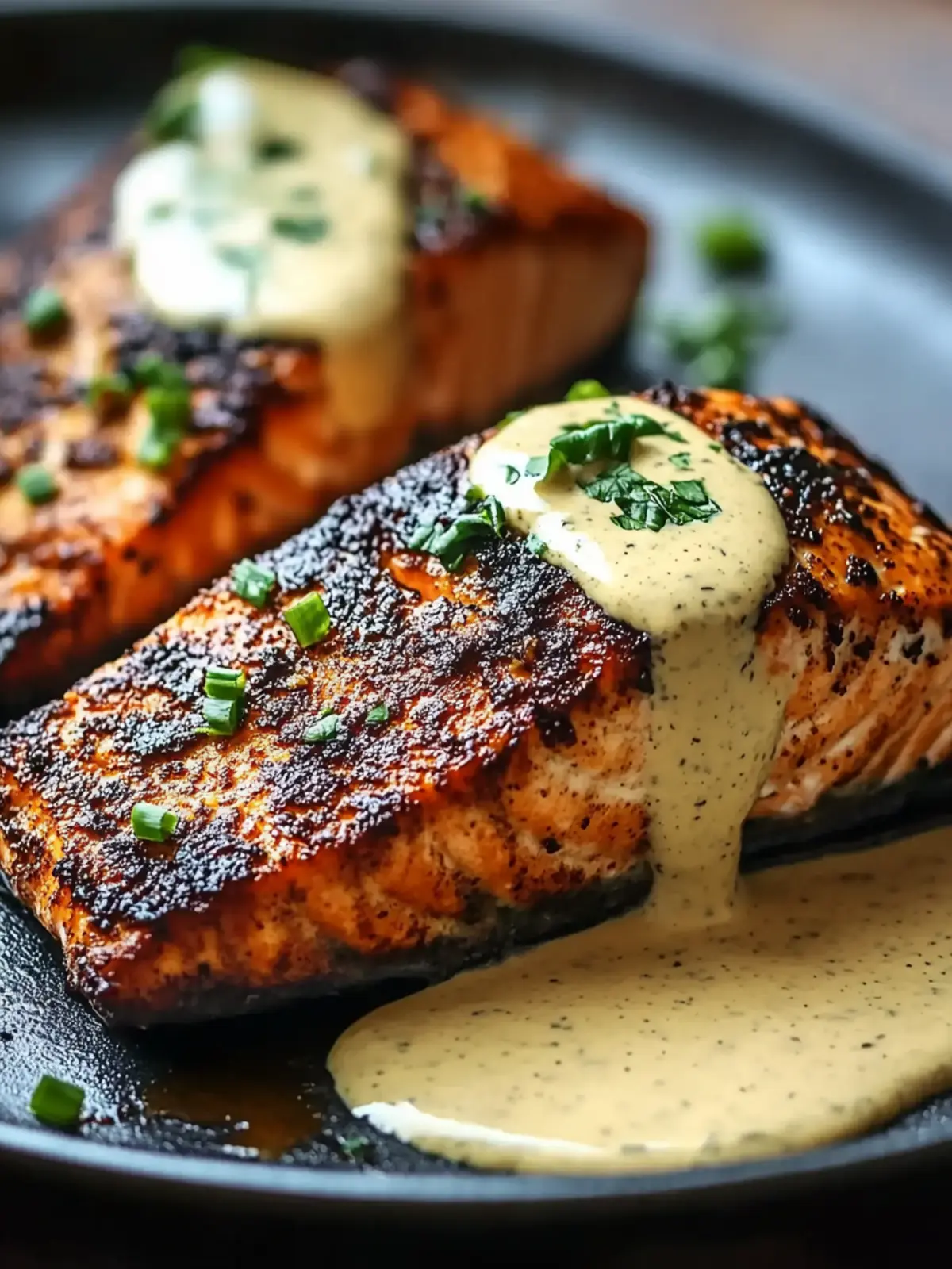 Elevate Dinner: Easy Salmon with Sophisticated Dijon Cream Sauce